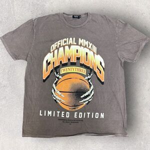 BoohooMan Basketball Champions Brown T- shirt‎ Size 2XL